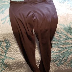 Solid Brown Charlotte Russe leggings